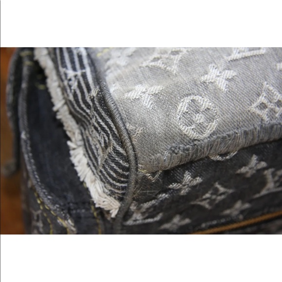 Authentic Louis Vuitton limited edition denim patchwork speedy - Picture 10 of 12